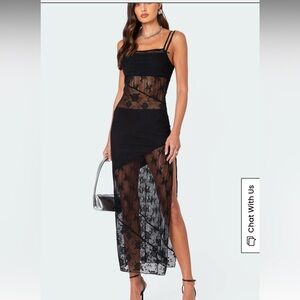 Brand new Edikted Sheer mesh maxi